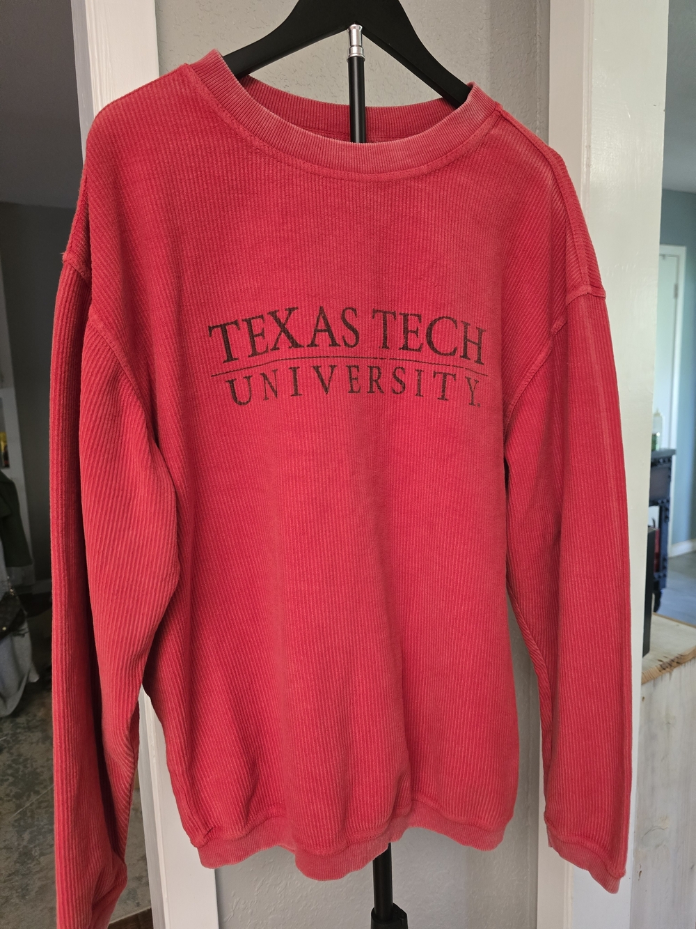 Texas Tech University Ribbed Crewneck